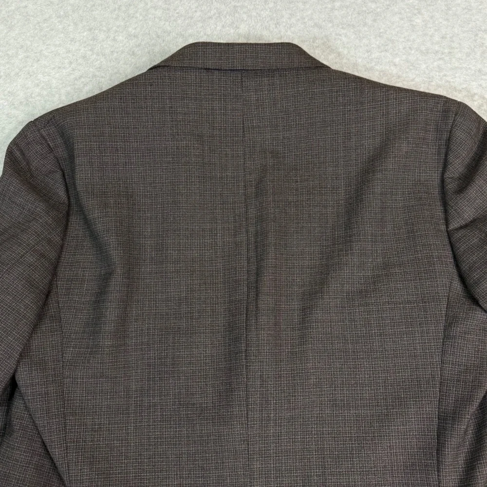Jos. A. Bank 1905 Tailored Fit Brown 100% Wool Blazer Sport Coat Mens‎ 43 Long